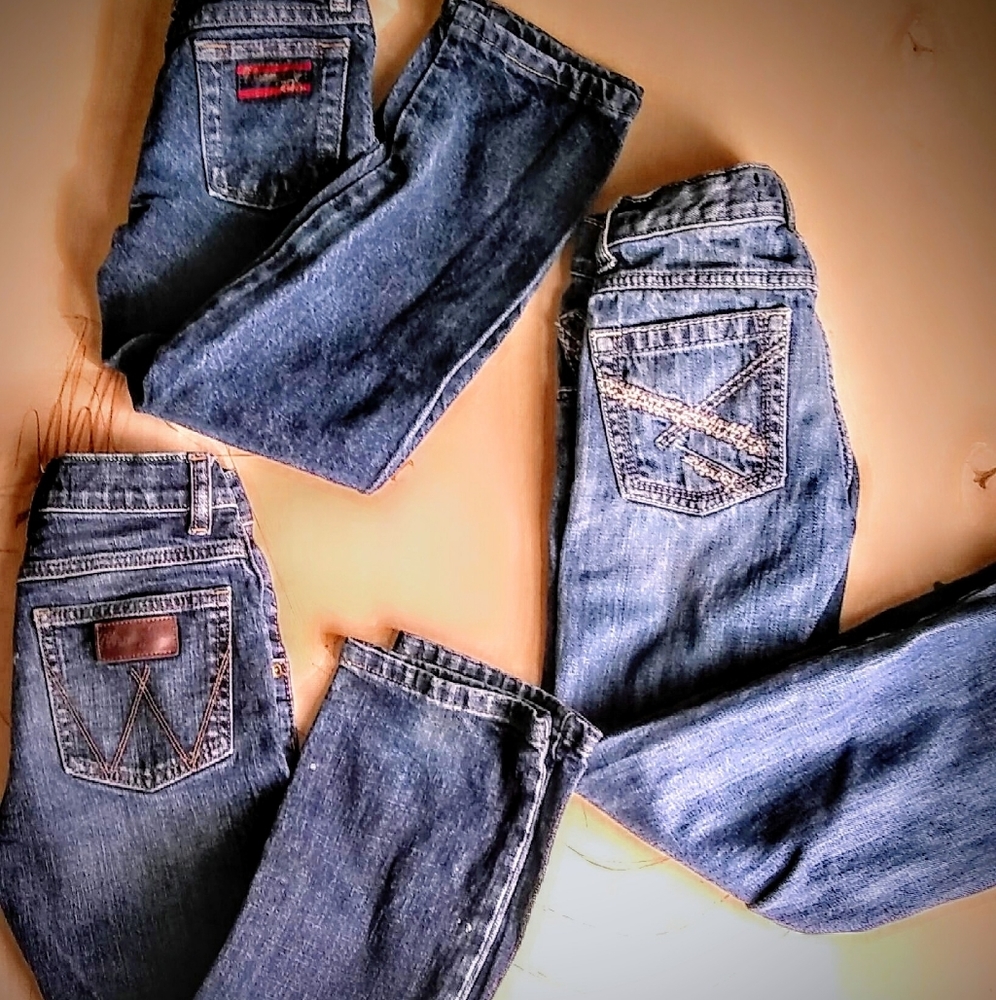 Wrangler 20X jeans and Wrangler Retro